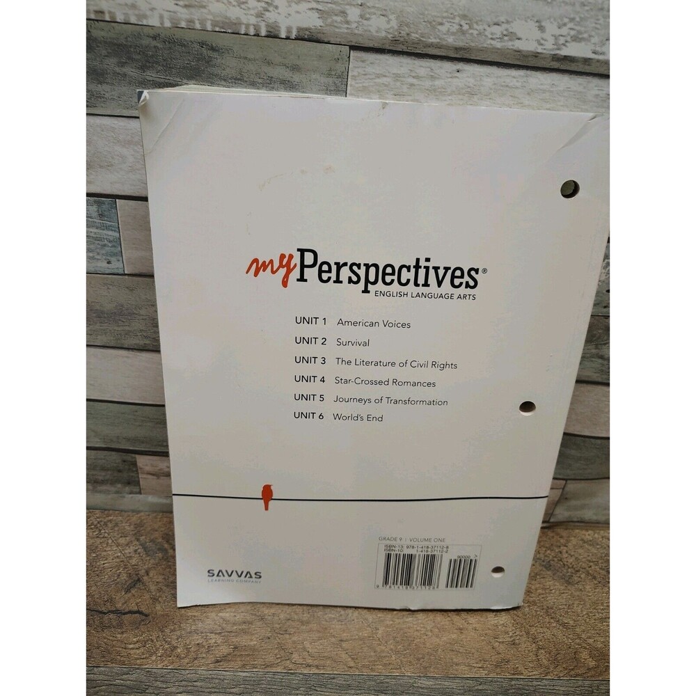 My Perspective English Language Arts Grade 9 Volume 1 Pre-owned - Picture 9 of 14